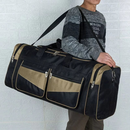 90L Large Travel Duffel Bag - Spacious Camping, Gym & Sports Shoulder Bag for Men & Women