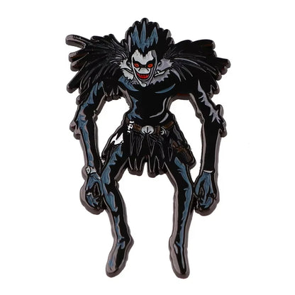 Death Note Ryuk Enamel Pin - Anime Shinigami Lapel Brooch for Manga Fans, Backpacks and Clothing Decor