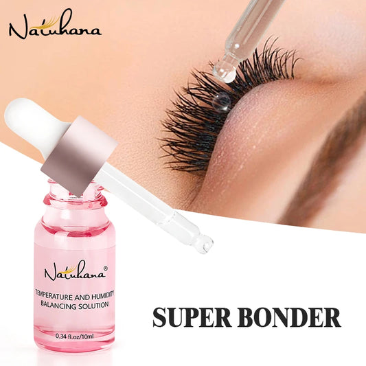 NATUHANA Super Bonder Eyelash Glue – Quick-Drying Long-Lasting Adhesive for Eyelash Extensions