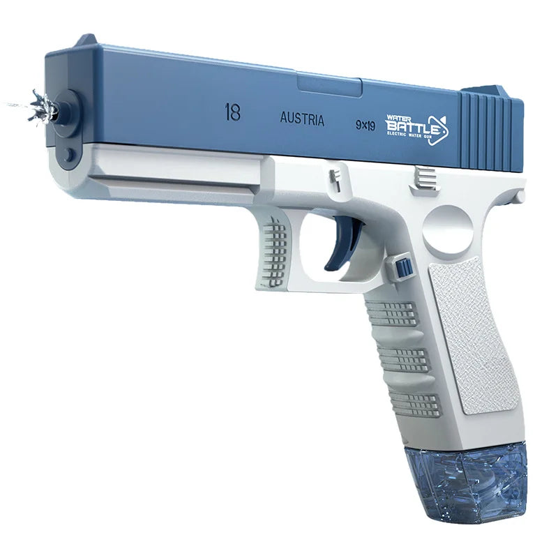 New Electric Water Gun Pistol – Full Automatic Summer Beach Toy for Kids, Boys, Girls & Adults