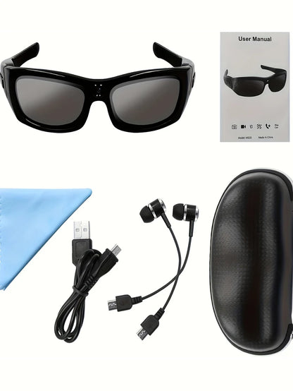 Xiaomi Sports Camera Glasses — Sense Bluetooth, Music & Call, Intelligent Recording, Waterproof, UV-Proof Outdoor Sports and Cycling Glasses