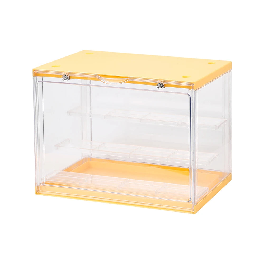 Blind Box Display Rack – Acrylic Bubble Mat Storage Cabinet, Dustproof Doll & Figurine Display Box