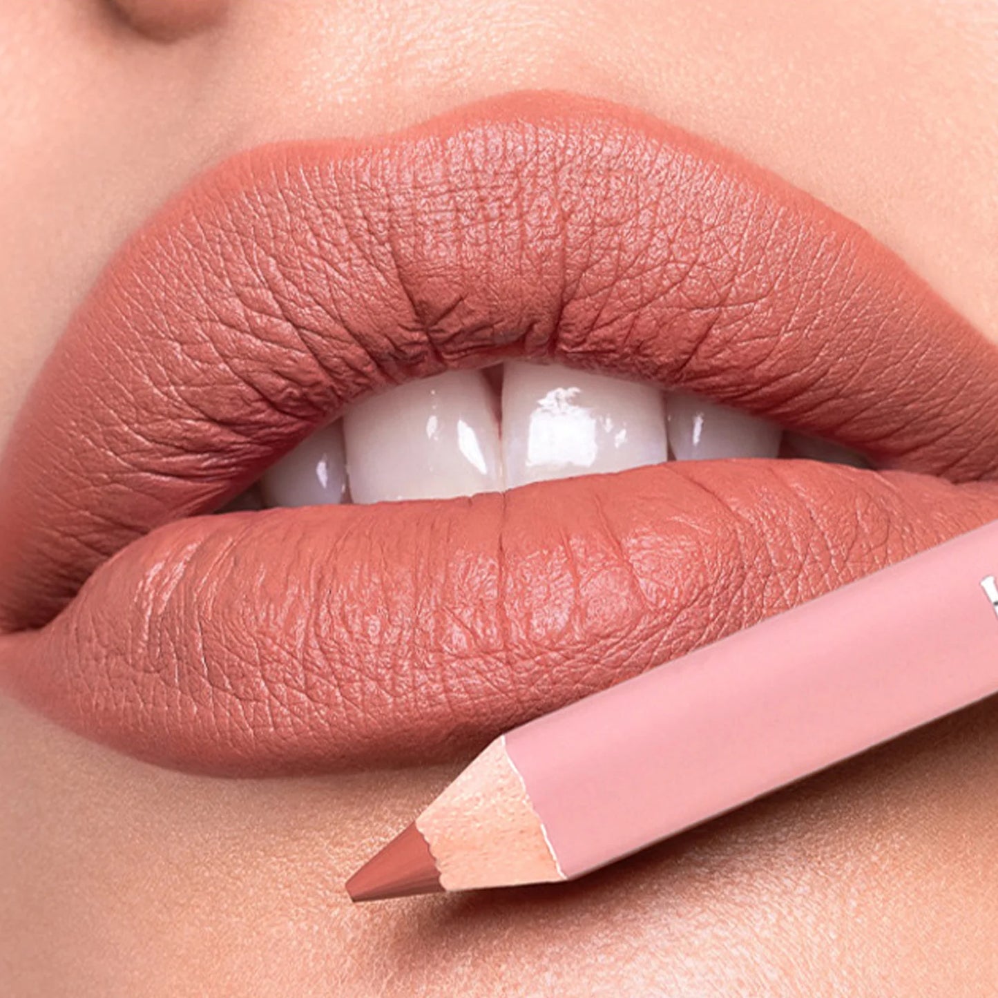 12-Color Matte Lipliner Pencil – Waterproof, Plumping Lip Liner for Natural Nude & Pink Shades | Professional Lip Contour Makeup