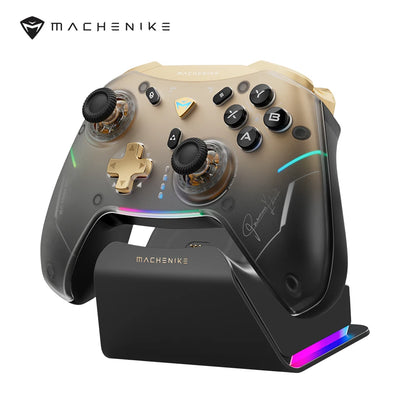 MACHENIKE G5Pro V2 Gaming Controller with Optical Triggers, ABXY Buttons, Hot-Swappable Joystick, 4K Resolution for Switch & PC
