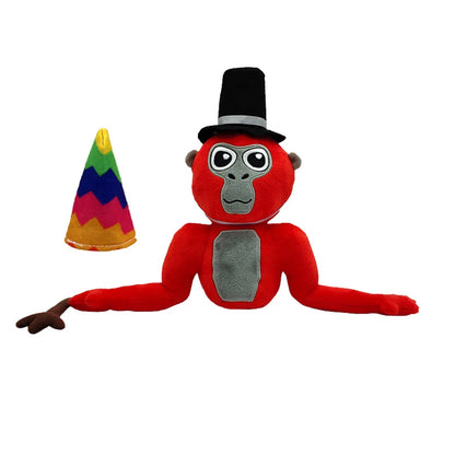 Gorilla Tag Monke Plush Toy – Cute Cartoon Stuffed Animal for Kids Birthday & Christmas Gifts