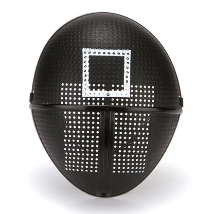 Halloween Cosplay Disguise Mask - Triangle, Circle & Square Full Face Mask for Film-Themed Costume Parties