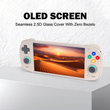 Retroid Pocket 5 RP5 5.5" AMOLED Handheld Game Console - Android 13 Retro Gaming Player with Hall Joystick & Swappable Buttons