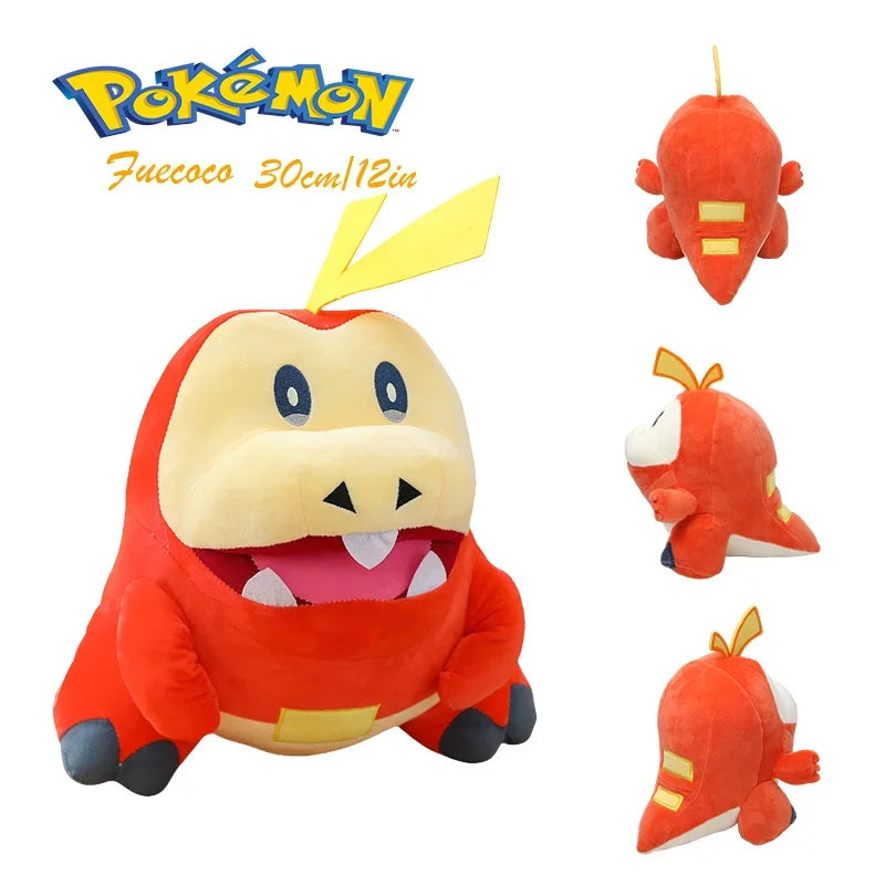 Sprigatito & Friends Plush Toys – Chikorita, Slowpoke, Froakie, Charizard Anime Stuffed Dolls, Gift for Kids