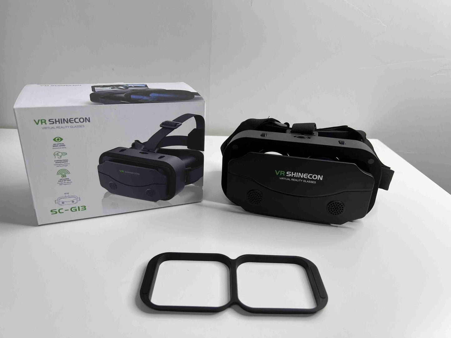 VR Glasses Virtual Reality Headset – 3D Lenses Smart Goggles for Smartphones, Mobile Game Accessory
