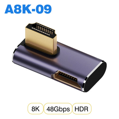 HDMI-Compatible Cable Adapter – Mini/Micro HDMI to HDMI 2.1 Converter, 48Gbps, 8K60Hz, 4K120Hz for PS4, PS5, Laptop, PC, Projector