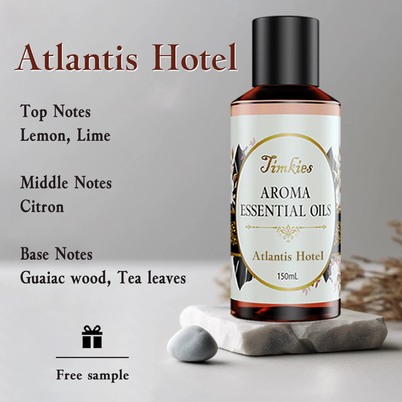 150ml Aroma Diffuser Essential Oil - Hotel Scent for Home, Office, SPA, Car & Clubs (Burj Al Arab Fragrance)