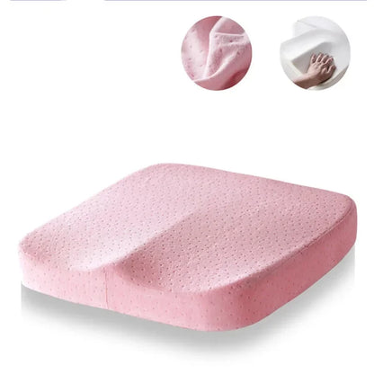Orthopedic Memory Foam Coccyx Cushion – Non-Slip Tailbone & Sciatica Pain Relief Seat Pad for Office Chair & Car