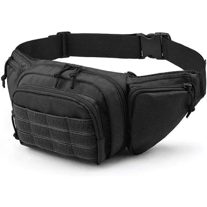 Tactical Waist Pack – Nylon Bodypack for Hiking, Phone Pouch, Outdoor Sports, Army Green, Men’s Hunting, Climbing, Camping Belt and Airsoft Bags