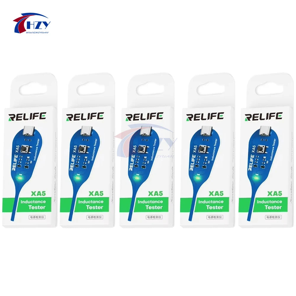 RELIFE XA5 Inductance Tester - Non-Contact Electromagnetic Fault Detection Tool for PCB & Phone Repair
