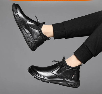 Fashion Safety Shoes for Men – Steel Toe Work Boots, Indestructible Puncture-Proof Protective Footwear