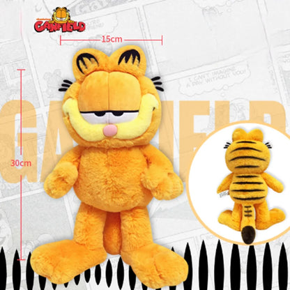 GARFIELD Original Soft Plush Cat Doll – Cartoon Stuffed Plush Toy for Boys & Girls, Christmas Gift & Home Decoration Collectible Plushie Doll
