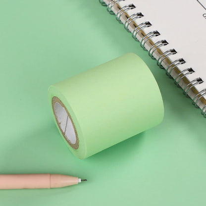 JIANWU Creative Roller Sticky Notes – Reusable Memo Notepad for Office, Diary & Message Writing Stationery Accessories