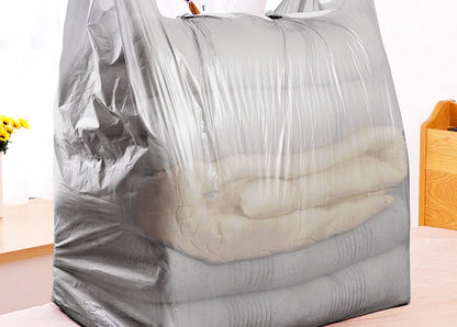 10PCS Large Plastic Storage Bags — Thick Moving & Organizer Bags for Clothes, Toys, Bedding, Duvets