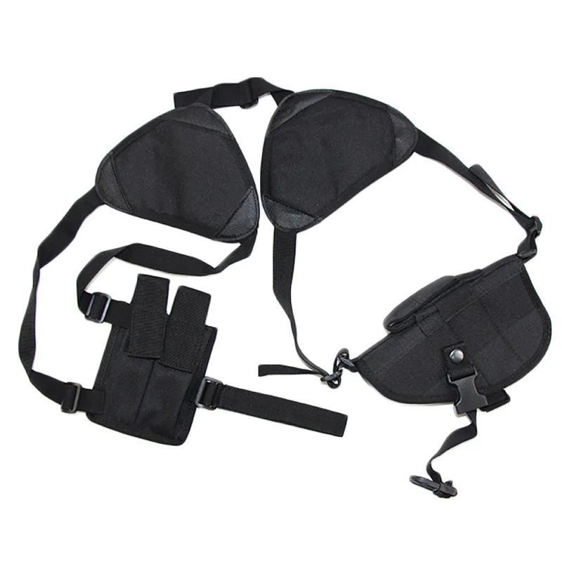 Concealed Carry Shoulder Holster - Adjustable Underarm Pistol Holster for Glock 17/19/22, Beretta M9, PX4, P226