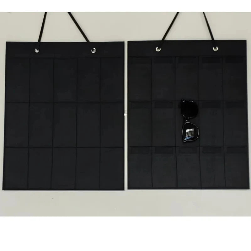 Sunglasses Felt Storage Hanging Bag – Wall & Door Mounted Sunglasses Organizer & Display Rack