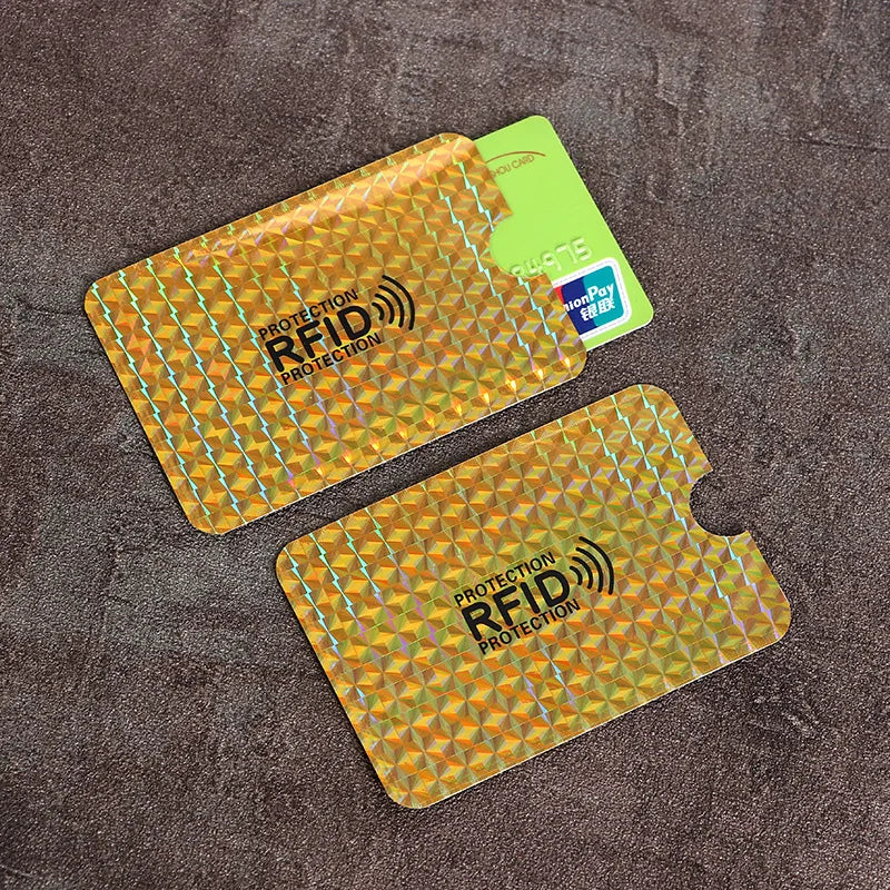 20PCS RFID Blocking Card Holder - Aluminum NFC Anti Scan Protector Case for ID & Credit Cards