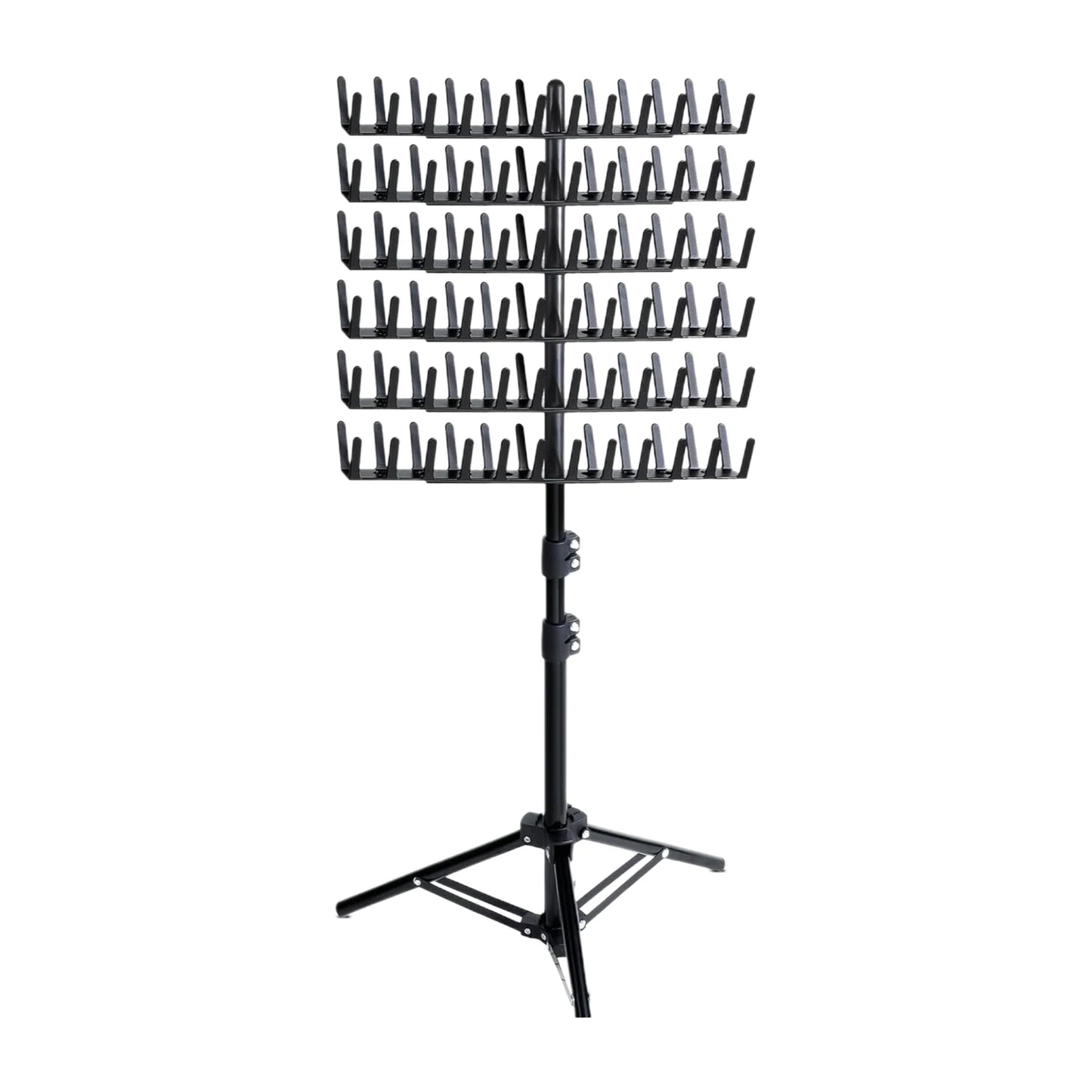Hair Braiding Rack | 2-Sided Adjustable Height Braid & Hair Extension Holder for Salon & Home Use