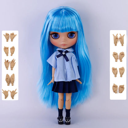ICY DBS Blyth 1/6 Joint Doll – 30cm Tan Skin Matte Face BJD Girl Doll Toy Gift