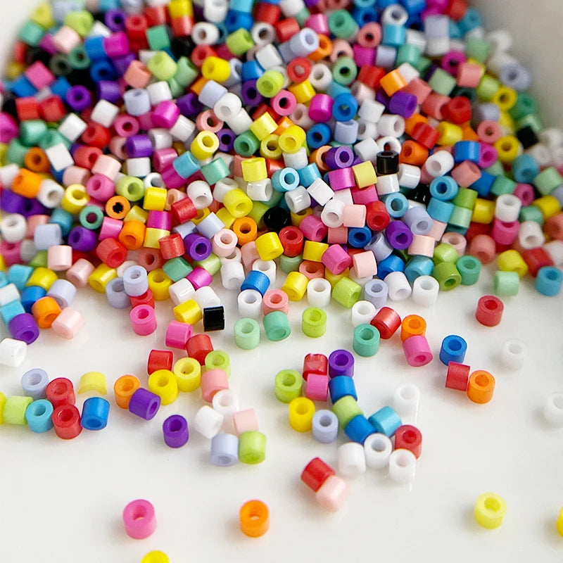 Oil Painting Color Glass Seed Beads - 11/0 Loose Spacer Beads for DIY Jewelry Making, Sewing & Craft Accessories