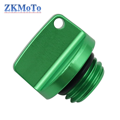 CNC Motorcycle Engine Oil Filler Cap - M20x2.5 Crankcase Screw Cover for Yamaha Honda Suzuki Kawasaki