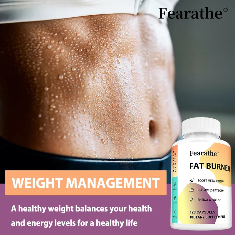 Fat Burning Capsules – Appetite Control, Metabolism Boost & Weight Maintenance Supplement