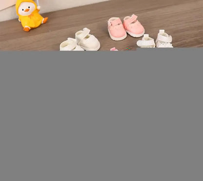 LABUBU 17cm Cotton Doll Shoes - Casual Sports Footwear for Dolls & Accessories