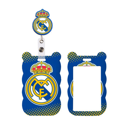 Spanish Football Neck Strap Lanyard – Cartoon Badge Holder ID Card for Kids, Students, Girls & Boys Gift