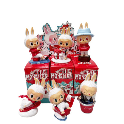Labubu Original THE MONSTERS Doll – Cola Series Action Figure Mystery Box, Blind Box Collectible, Christmas Gift for Kids