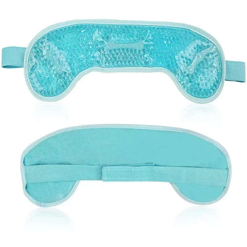 Hot & Cold Gel Bead Migraine Wrap — Soft Plush Ice Pack for Headaches, Stress Relief & SPA