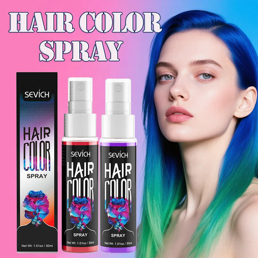 Temporary Hair Color Spray - Washable Instant Hair Dye for Multi-Color Salon Styling, Parties & DIY Looks