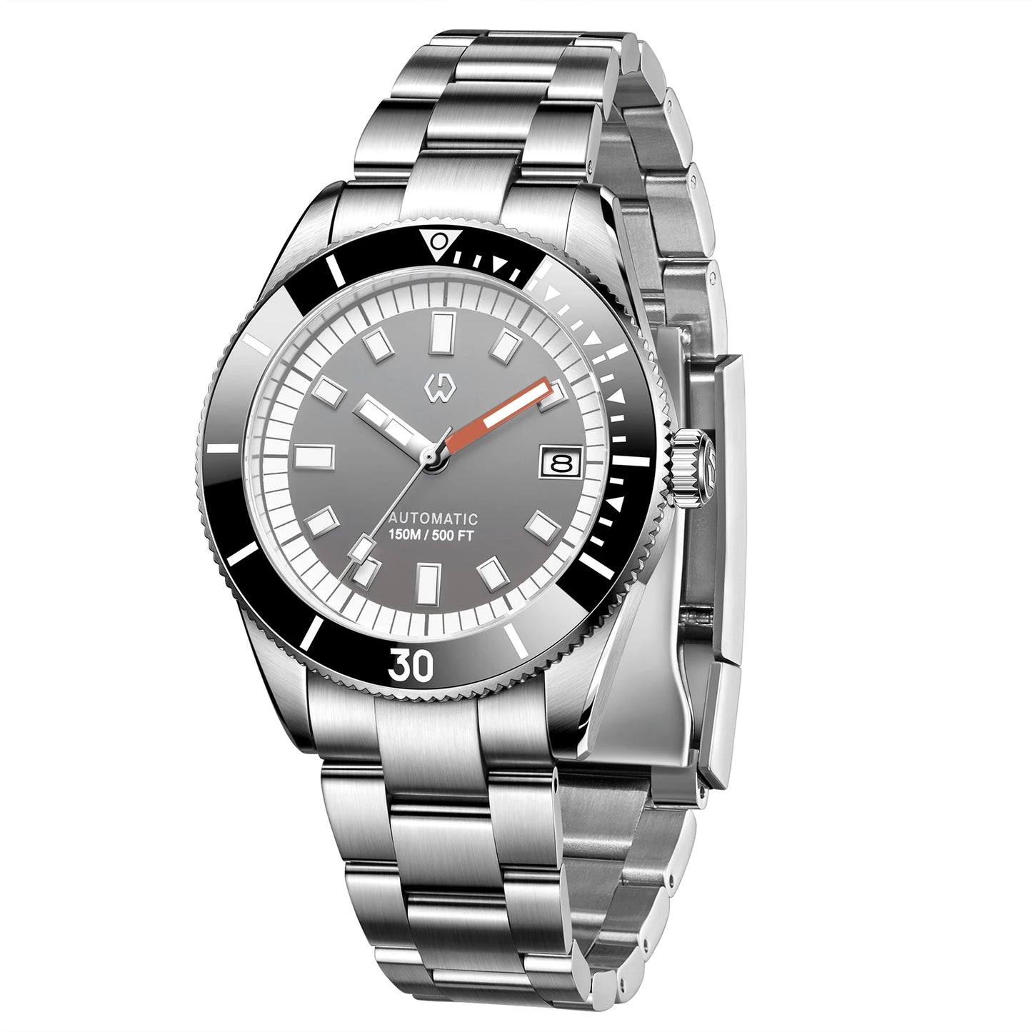 Men’s Automatic Mechanical Watch – Super Luminous Bezel, Japan NH35 Movement, 150M Waterproof Diving Watch