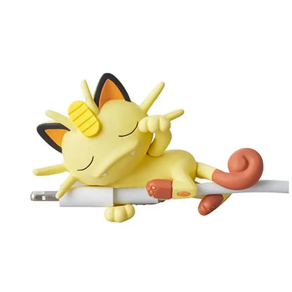 Anime USB Cable Bite Protective Case – Pikachu, Eevee, Jigglypuff Cute Cartoon Figure Charger Cable Cover Gift