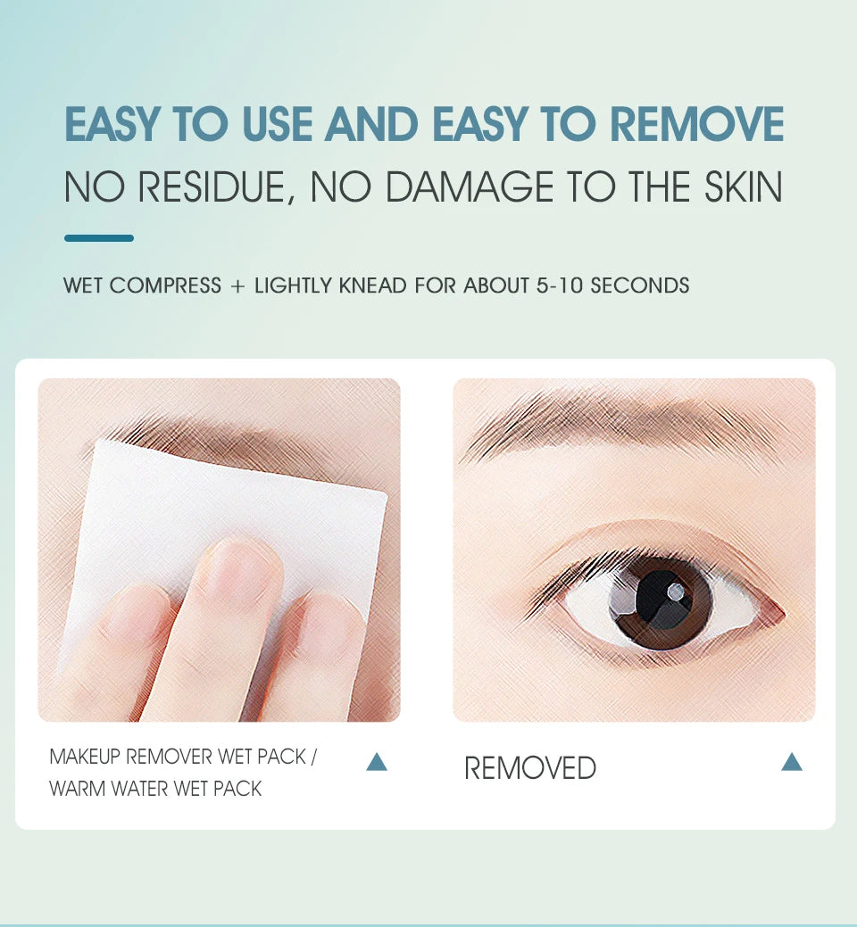 IMAGIC 5ml False Eyelash Extension Glue — Waterproof, Fast-Dry, Long-Lasting Transparent Eyelash Primer Tool with No Irritation