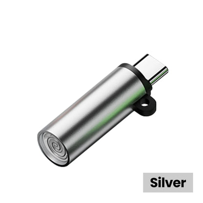 Type C Mini Cigarette Lighter - USB-C Blow-to-Ignite Auto Shut-Off Outdoor Safety Adapter for iPhone 17