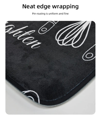 Multi-Purpose Sponge Water Absorption Mat — Anti-Skid, Moisture-Absorbing, Machine-Washable Carpet for Kitchen & Bathroom