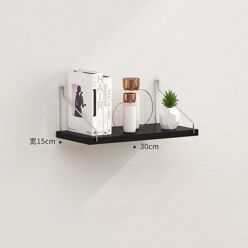 Multi-Layer No-Drill Wall-Mounted Floating Shelves – Storage Rack Organizer for Living Room, Bedroom, Router & Set-Top Box