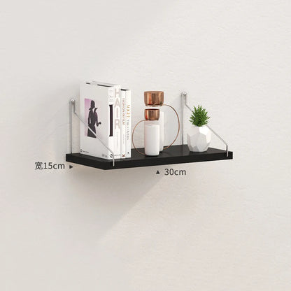 Multi-Layer No-Drill Wall-Mounted Floating Shelves – Storage Rack Organizer for Living Room, Bedroom, Router & Set-Top Box