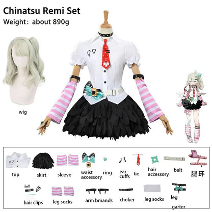 Zenless Zone Zero Sunna Cosplay Wig - Anime Game Costume Accessory for Halloween & Parties