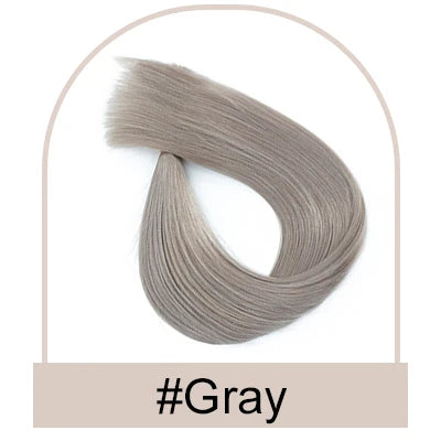 Silk Top Swiss Lace Clip-In Topper – Straight Real Human Hair Toupee with Bangs, Breathable & Soft, Blonde Color