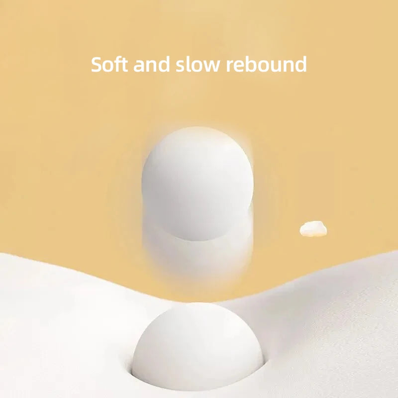 Ergonomic Memory Foam Seat Cushion for Office & Car - Anti-Hemorrhoid Tailbone Pillow for Comfort