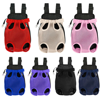 Adjustable Cat Carrier Bag – Double Shoulder Pet Backpack, Portable Travel, Outdoor, Camping & Hiking Bag for Cats and Small Dogs