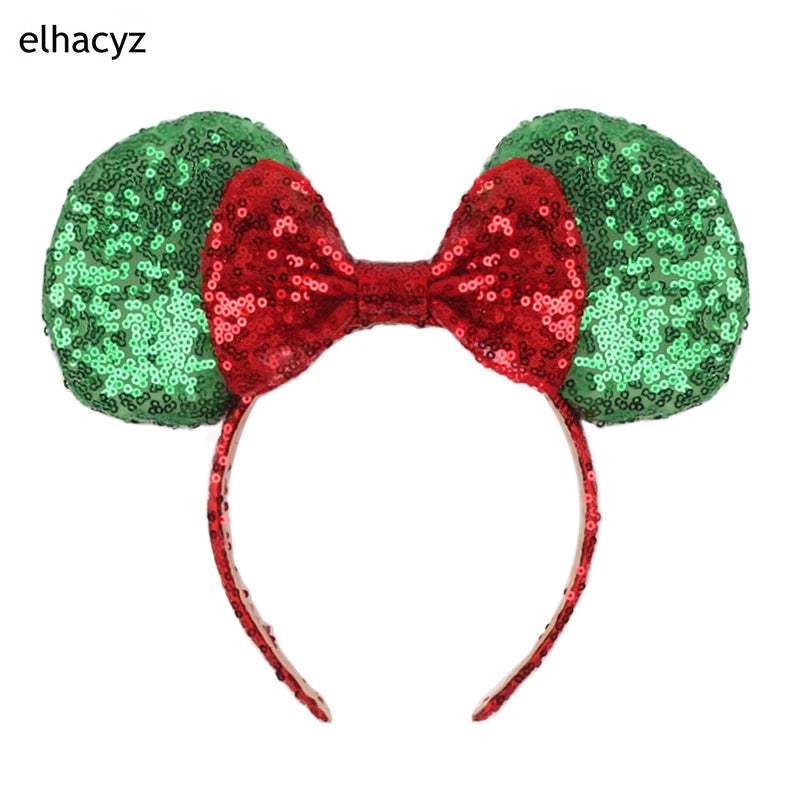 Big Classic Polka Dot Bow Minnie Mouse Ears Headband – Festival & Party Hairband for Women & Girls, Disney Trip Accessories