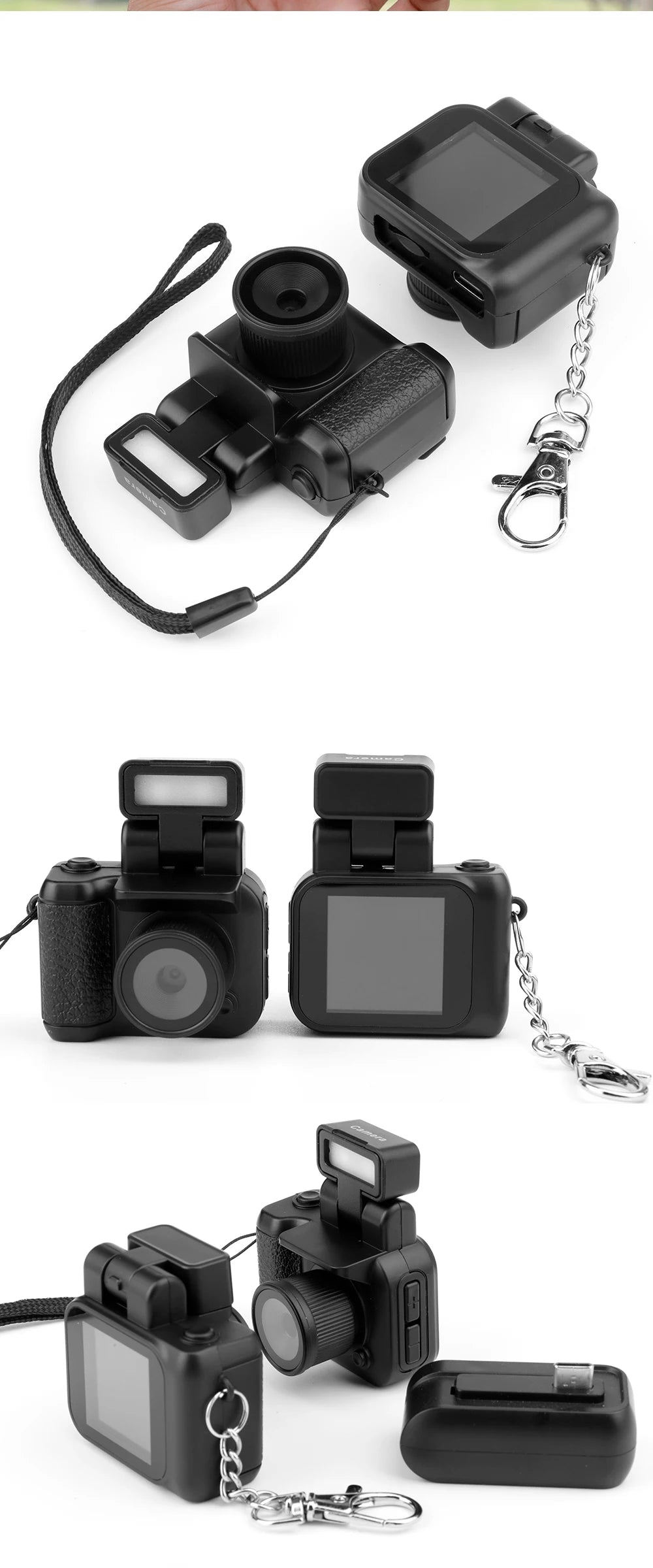 2025 New Mini DV Camera Y4000 HD 1080P – Portable Pocket Audio Video Recorder with Screen for Kids & Students