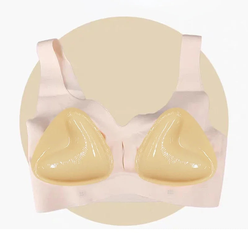 Self-Adhesive Push-Up Bra Inserts – Reusable Double-Sided Sticky Padding for Ultra Breast Lift