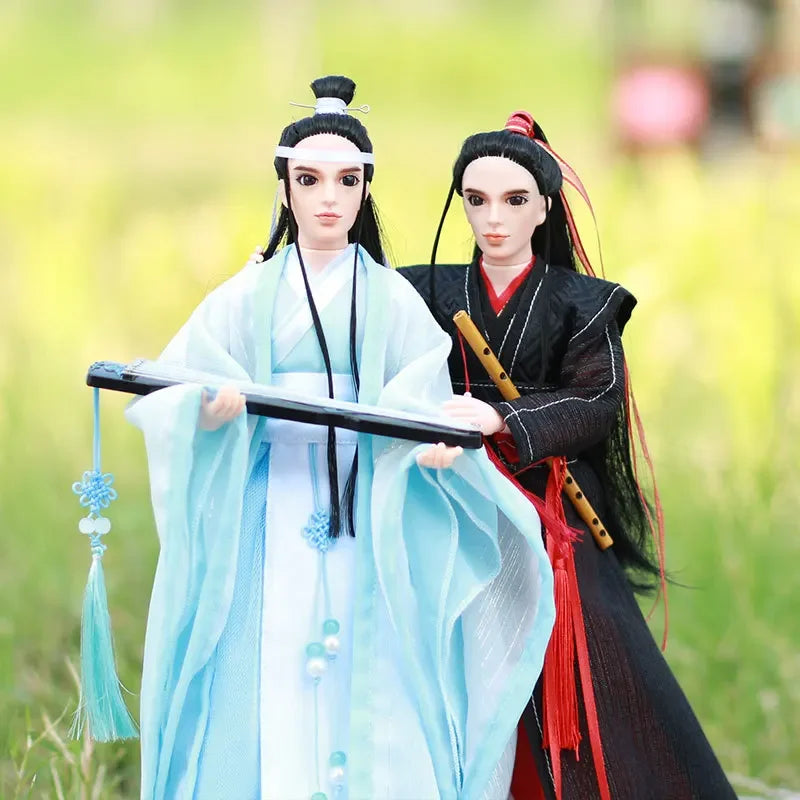 30cm 1/6 Prince Hero Man Doll – Chinese Ancient Costume Martial Arts Figure Desktop Decor Gift